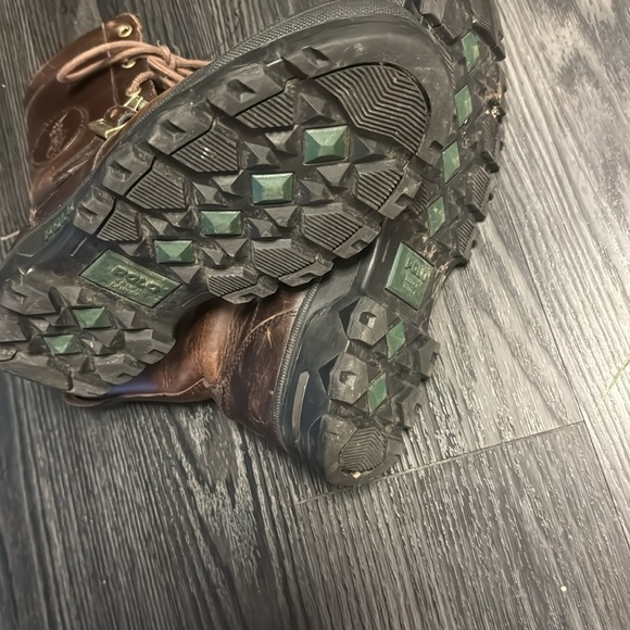 🍍 Polo Hayward Dark Brown Smooth Pull Up Boots🍍sz 10🍍I-2 - Picture 4 of 5